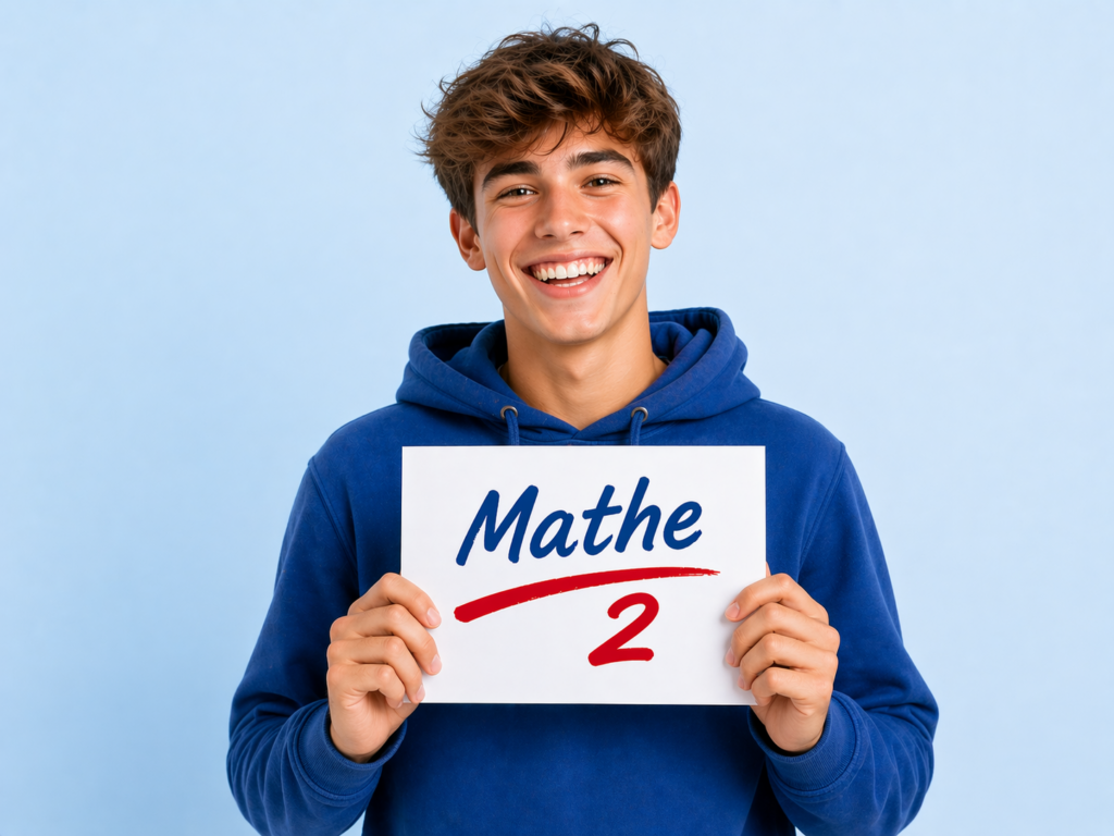 super Note in der Mathearbeit