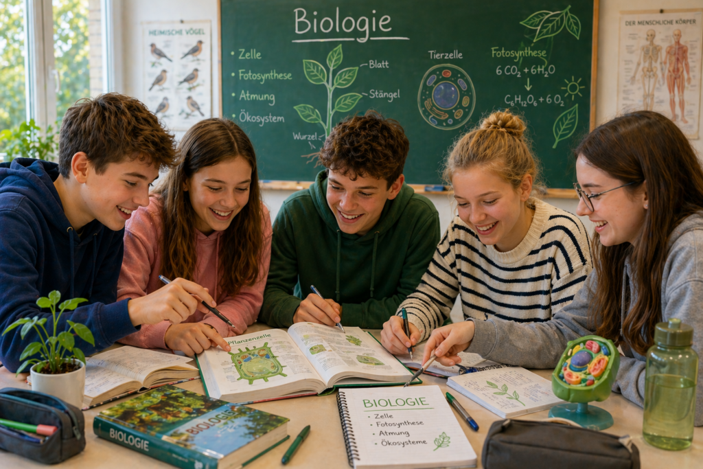 Nachhilfe Biologie üben